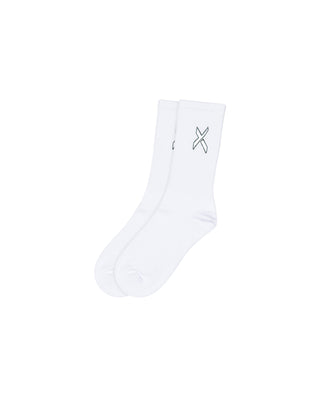 Embroidery X - Socks (White) - FULLY HYPED